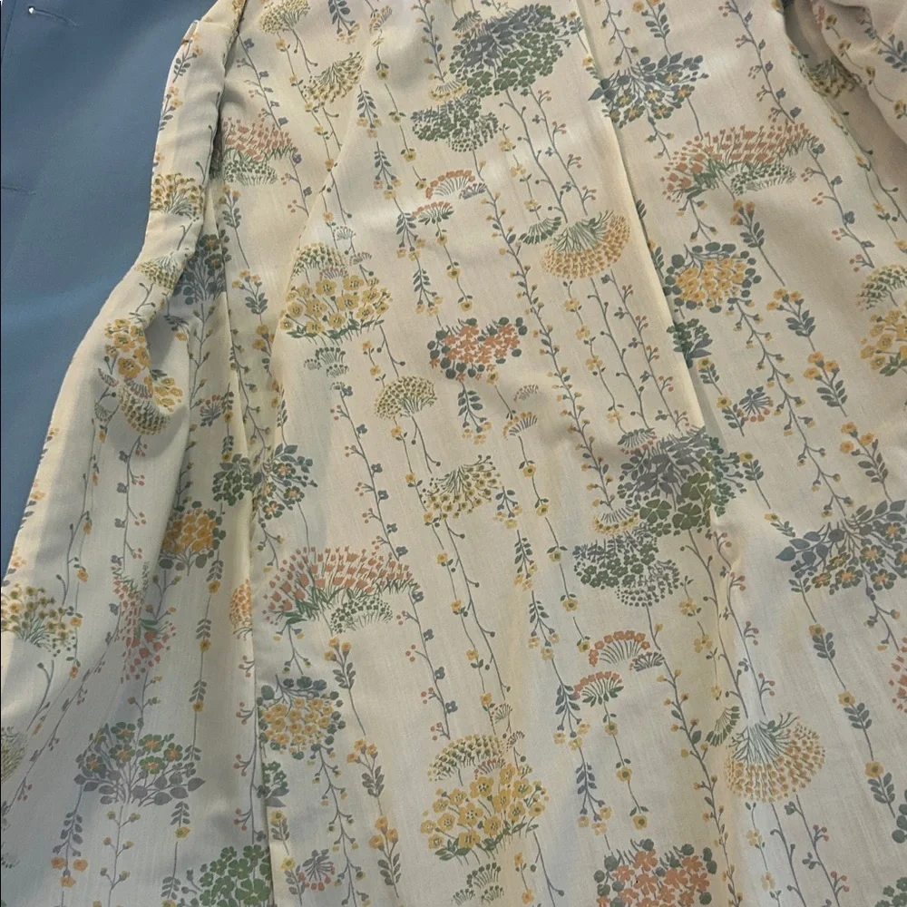 Chic Light Blue Women's Trench Coat - Picture 8 of 9